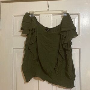 Cute Green Top